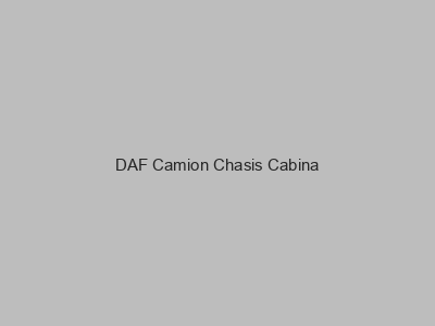 Enganches económicos para DAF Camion Chasis Cabina